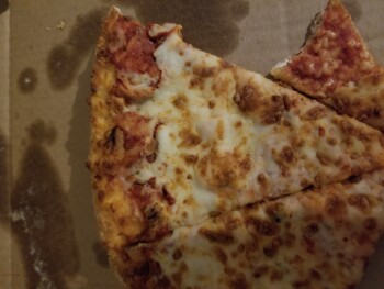 Consumer Review - Food Safety Domino's Pizza, Farm to Market Road 156, Justin, TX, USA Ordered a cheese pizza.  All members of my... photo #2