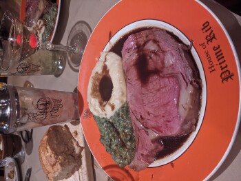 Consumer Review - Food Safety House of Prime Rib, Van Ness Avenue, San Francisco, CA, USA My family and I was really excited to di... photo #2