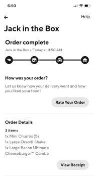 Consumer Review - Food Safety Jack in the Box, 1051 Willow Pass Court, Concord, CA, USA Not sure but I did eat a burger  Ate bacon... photo #2
