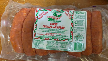 Food Recall Jalapeño Chorizo Sausage - recalled due to uninspected Pork ingredient The FSIS announced the recall... photo #1