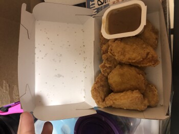 Consumer Review - Food Safety McDonald's, Wesley Road, North Pekin, IL, USA Not sure I ate a triple cheeseburger with bacon and pi... photo #1