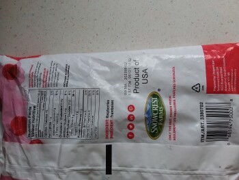Consumer Review - Food Safety Snowcrest Farms frozen Raspberries, Costco Wholesale, Anaquod Road, Regina, SK, Canada I have eaten... photo #2