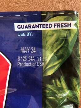Consumer Review - Food Safety Fresh Express Raw spinach, Save Mart, Pacific Avenue, Stockton, CA, USA Made a smoothie with raw spi... photo #2
