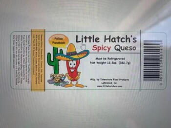 Food Recall Several Little Hatches Dip products - recalled due to Listeria Company name: Interstate Food Product... photo #3