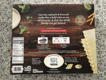 Consumer Review - Food Safety Stouffer's Veggie Lovers Lasagna, Market Basket, 69 Central St, Salem, NH, USA I bought the lasagna... photo #3