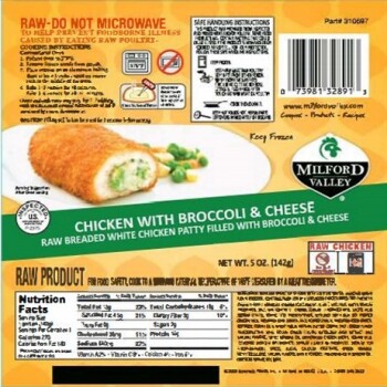 Outbreak Salmonella outbreak linked to raw frozen breaded stuffed chicken products UPDATE August 11, 2021

As... photo #2