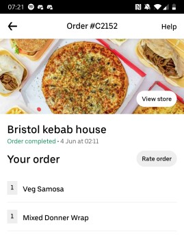 مراجعة المستهلك - سلامة الغذاء Bristol Grill Kebab House, Whitehall Road, Whitehall, Bristol, UK Either a samosa or a kebab wrap fr... صورة فوتوغرافية #2