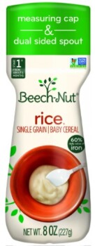 Food Recall Beech-Nut Stage 1, Single Grain Rice Cereal - recalled due to inorganic arsenic Company name: Beech-... photo #1