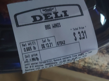 Avis du consommateur - Sécurité alimentaire WinCo Foods - Summerlin, Washington Avenue, Las Vegas, NV, USA I ate undercooked chicken from their... photo #2