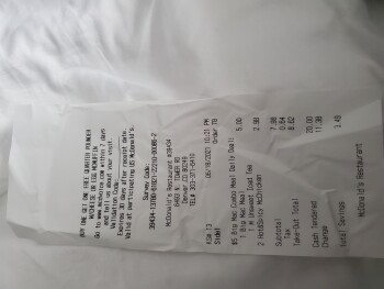Consumer Review - Food Safety McDonald's, Tower Road, Denver, CO, USA We are traveling in a group of 3 we all ate the exact same t... photo #1