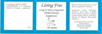 Retiro de alimentos Living Free dietary supplement products - recalled due to undeclared soy lecithin Company name: Bea... foto #7