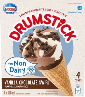 Food Recall Update: Nestle Drumstick Non-Dairy Frozen Cones - recalled due to undeclared milk UPDATE June 24, 20... photo #1