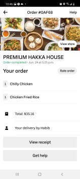 Consumer Review - Food Safety Premium Hakka House, Main Street East, Milton, ON, Canada Hakka chilli chicken Feeling nauseated aft... photo #1