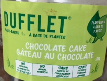 Food Recall Dufflet Plant-Based Chocolate Cake - recalled due to undeclared egg The CFIA announced the recall of... photo #2