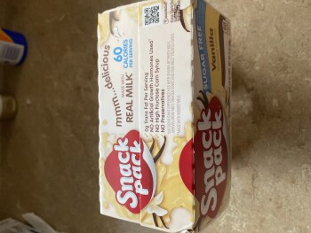 Consumer Review - Food Safety Snack Pack pudding cup, Kroger, 26400 Ford Rd, Dearborn Heights, MI 48127, United States Snack Pack... photo #1