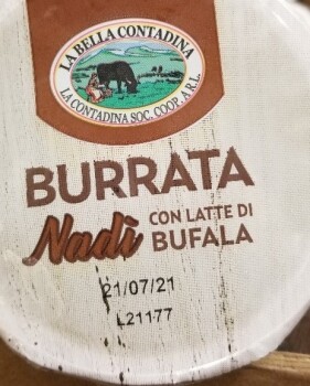 Food Recall UPDATE: La Bella Contadina Burrata Nadi (cheese) - recalled due to Listeria The CFIA announced on Ju... photo #2