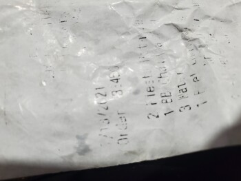 Consumer Review - Food Safety Taco Bell, McClellandtown Road, Uniontown, PA, USA I had a black bean chulupa and my son had a chick... photo #2