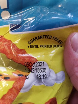 Consumer Review - Food Safety Target, Pearl Street, Boulder, CO, USA We think it was flaming hot Cheetos because the two people wh... photo #2