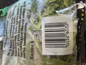 Consumer Review - Food Safety Trader Joe's, Queen Anne Avenue North, Seattle, WA, USA I purchased bagged organic baby spinach from... photo #1