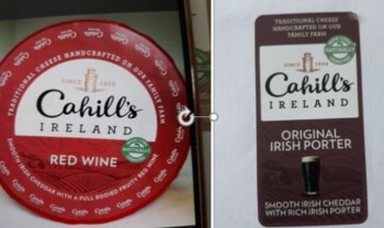 نذكر الطعام Cahill’s Irish Porter Cheeses - recalled due to possible Listeria The FSAI announced the recall of b... صورة فوتوغرافية #2