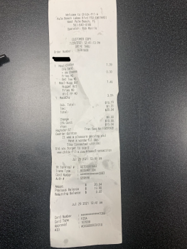 消费者评论 - 食品安全 Chick-fil-A, Palm Beach Lakes Boulevard, West Palm Beach, FL, USA We ate our food and immediately af... 照片 #4