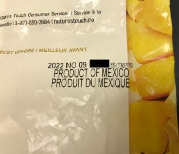 Outbreak Various brands of Frozen mangoes - linked to an outbreak of Hepatitis A The Public Health Agency of... photo #2