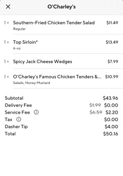 Consumer Review - Food Safety O'Charley’s Restaurant & Bar, Village Green Crossing, Gallatin, TN, USA I got their chicken tender s... photo #1