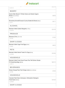 Consumer Review - Food Safety Sam's Club, Iron Point Road, Folsom, California, USA 8-1-21, Member's Mark margarita mix with alcoho... photo #3