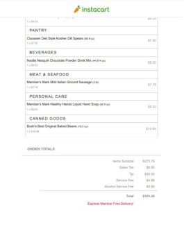 Consumer Review - Food Safety Sam's Club, Iron Point Road, Folsom, California, USA 8-1-21, Member's Mark margarita mix with alcoho... photo #4