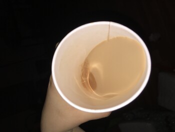 Consumer Review - Food Safety Tim Hortons, 2 Avenue West, Prince Albert, SK, Canada Tea Drank my tea 2 minutes later I started vom... photo #1