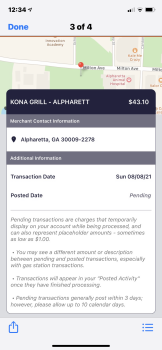 消费者评论 - 食品安全 Kona Grill, Avalon Boulevard, Alpharetta, GA, USA My daughter had vegetable sushi and miso soup 8/8/... 照片 #1