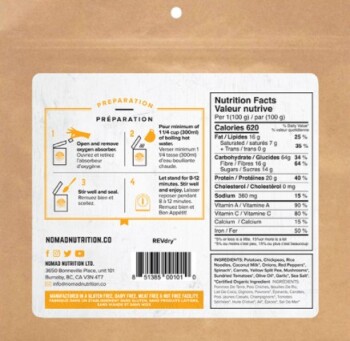 Food Recall Nomad Nutrition Kathmandu Curry - recalled due to undeclared Allergens The CFIA announced the recall... photo #3