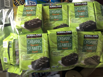 Consumer Review - Food Safety Kirkland Organic Seaweed Snack, Costco, Germantown, MD, USA Ate the Kirkland seaweed snack on Sunday... photo #3