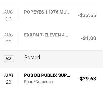 Consumer Review - Food Safety Popeyes Louisiana Kitchen, Memorial Boulevard, Murfreesboro, TN, USA On Aug 20th which was 3 days ag... photo #1