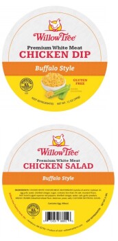 Food Recall Willow Tree chicken salads and dip products - recalled due to plastic pieces The FSIS announced the... photo #2