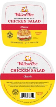 Food Recall Willow Tree chicken salads and dip products - recalled due to plastic pieces The FSIS announced the... photo #6