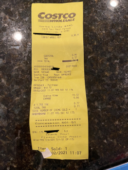 Consumer Review - Food Safety Costco Food Court, Savi Ranch Parkway, Yorba Linda, CA, USA 9/2 food court pizza- few hours after bo... photo #2