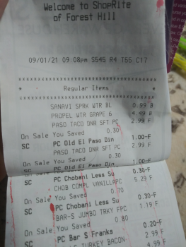 Reseña del consumidor - Seguridad alimentaria ShopRite of Forest Hill, Rock Spring Road, Forest Hill, MD, USA Experiencing mild food poisoning sym... foto #3