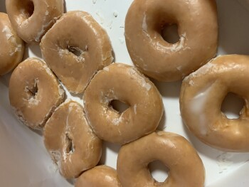 Consumer Review - Food Safety Krispy Kreme, North Judd Parkway Northeast, Fuquay-Varina, NC, USA Their doughnuts?? We ate their ho... photo #2