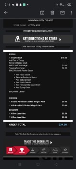 Consumer Review - Food Safety Domino's Pizza, Tarcoola Avenue, Mooloolaba QLD, Australia Just I who got sick, symptoms started aft... photo #3
