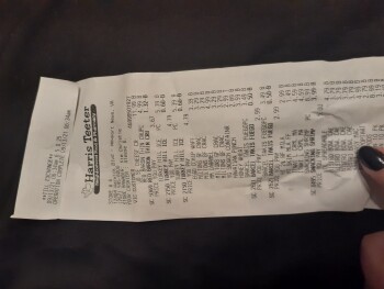 Consumer Review - Food Safety Harris Teeter, 12404 Warwick Blvd, Newport News, VA, USA Think it was a prepackaged Ready Pac Bistro... photo #3