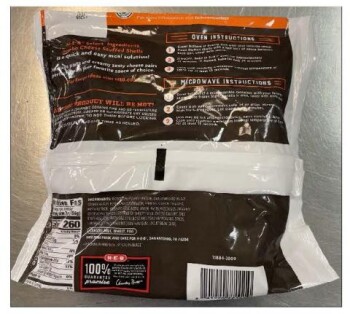 Food Recall H-E-B Jumbo Stuffed Shells - recalled due to presence of foreign material Company name: SEVIROLI FOO... photo #2