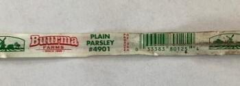Food Recall Buurma Plain (Flat Leaf) Parsley - recalled due to Shiga-toxin producing E.coli Company name: Buurma... photo #3