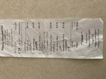 Consumer Review - Food Safety Peking Gourmet Inn, Leesburg Pike, Falls Church, VA, USA On 09/11/2021 my son brought food from the... photo #2