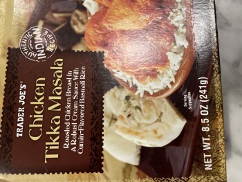 Avis du consommateur - Sécurité alimentaire Chicken frozen Tikka Masala, Trader Joe’s, Culver City, CA, USA Bought TJ Chicken frozen Tikka Masal... photo #2