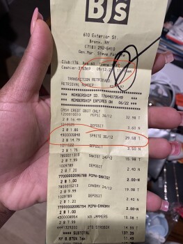 Consumer Review - Food Safety Can of Sprite, BJ's Wholesale Club, 610 Exterior Street, Bronx, NY 10451, United States So  Septembe... photo #2