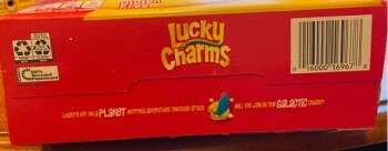 Consumer Review - Food Safety Galactic Lucky Charms, Stop & Shop, Hillside Avenue, New Hyde Park, NY, USA I’ve felt ill quite a fe... photo #3