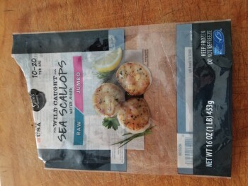 Verbraucherbewertung – Lebensmittelsicherheit Scallops, Walmart Supercenter, Detroit Lakes, MN, USA Made them for dinner. Started feeling sick in... Foto #2
