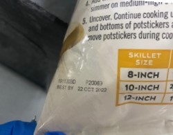 Rappel d'aliments Ling Ling Potsticker Chicken & Vegetable - recalled due to extraneous materials The FSIS announced t... photo #3