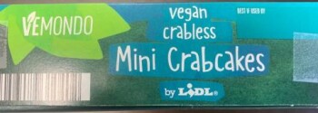 Food Recall Vemondo by Lidl Vegan Crabless Mini Crabcakes - recalled due to undeclared egg yolk Cuisine Innovati... photo #3